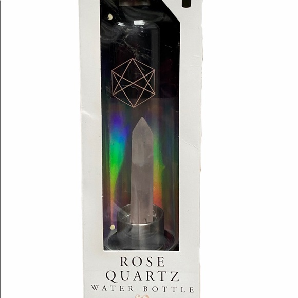 Lifestyle Rose Crystal Elixir Water bottle - Picture 3 of 3